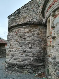 Absidi - Pieve o Chiesa Cimiteriale di Santa Maria Assunta a Netro