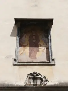 Affresco esterno - Parrocchiale dell' Assunta a Crevacuore