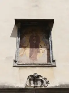 Affresco esterno - Parrocchiale dell' Assunta a Crevacuore