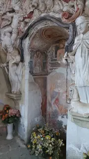 Affreschi - Cappella Del Santuario della Madonna del Carretto a Guardabosone