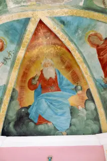 Padreterno - Chiesa di Santa Caterina a CossatoFrazione Lavino