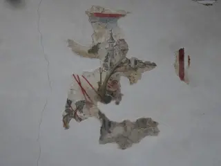 Affreschi - Oratorio o Chiesa dei Santi Sebastiano e Fabiano a LessonaFrazione Castello