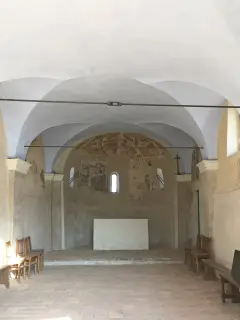 Interno - Rettoria di San Gaudenzio a LessonaFrazione Principe