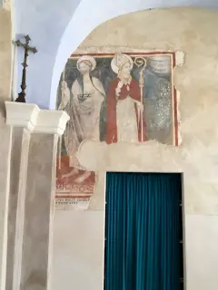 Affresco - Rettoria di San Gaudenzio a LessonaFrazione Principe