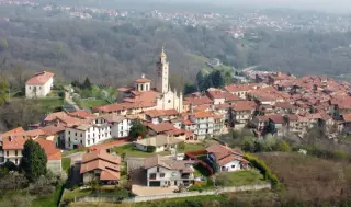 Vista - Collegiata o Parrocchiale dell' Annunziata a Masserano