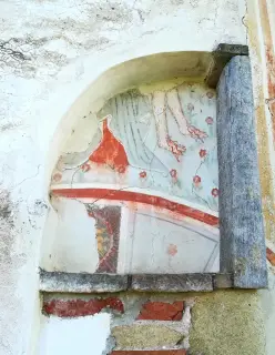 Affreschi - Chiesa di San Eusebio de Pecurili a RoasioFrazione Curavecchia