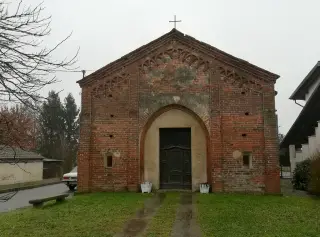 Facciata - Chiesa di San Sebastiano a Fontanetto Po