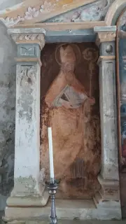 Santo Vescovo - Chiesa di San Sebastiano a Fontanetto Po