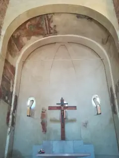 Affreschi - Chiesa di San Michele in Insula a Trino