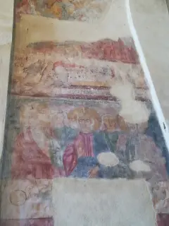 Affreschi - Chiesa di San Michele in Insula a Trino