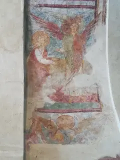 Affreschi - Chiesa di San Michele in Insula a Trino