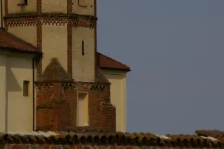 Campanile - Abbazia di Santa Maria a TrinoFrazione Lucedio