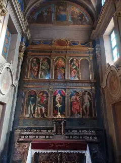 Polittico del Giovenone - Parrocchiale di Santa Agata a Santhià