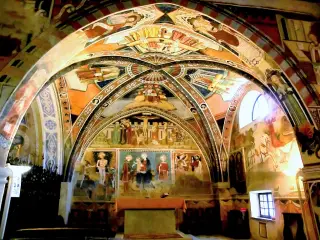 Affreschi - Chiesa di San Fiorenzo a Bastia Mondovì