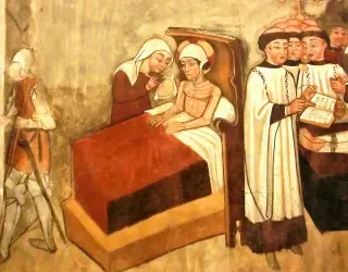 Affreschi - Chiesa di San Fiorenzo a Bastia Mondovì