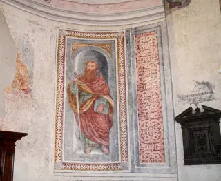 San paolo - Chiesa o Canonica Regolare di San Giulio a Bellinzago NovareseFrazione Badia di Dulzago