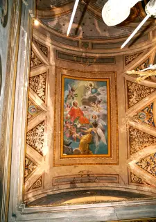 Affresco sulla volta - Parrocchiale di San Vincenzo in Castro a Pombia