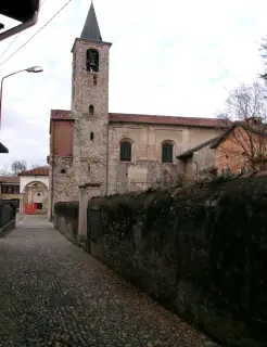 Campanile - Parrocchiale dei Santi Vincenzo e Anastasio a Varallo Pombia