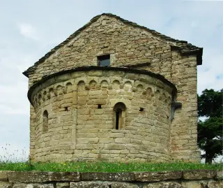 Abside - Cappella di San Sebastiano a Bergolo