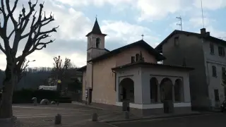 Facciata - Chiesa di Sant'Anna a MeinaFrazione Ghevio