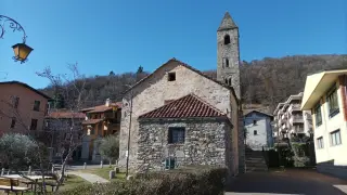 Abside e campanile - Chiesa di San Michele a Massino Visconti