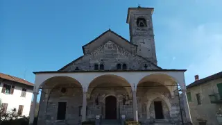 Facciata - Parrocchiale di San Donato a Brovello Carpugnino