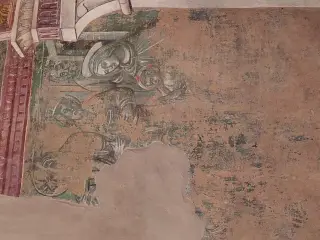 Tracce di affreschi - Chiesa di San Vittore a StresaFrazione Isola dei Pescatori