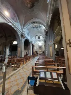 Interno - Collegiata o Chiesa di Sant'Ambrogio a Omegna