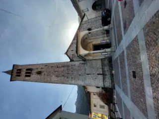 Facciata e campanile - Collegiata o Chiesa di Sant'Ambrogio a Omegna
