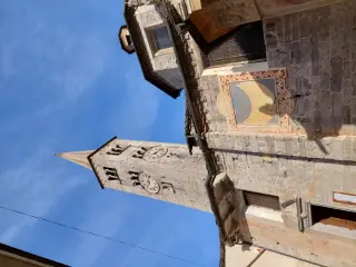 Fianco e campanile - Collegiata o Chiesa di Sant'Ambrogio a Omegna