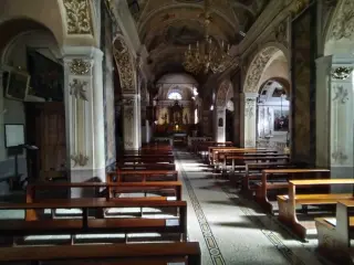 Interno - Parrocchiale di San Giacomo a ValstronaFrazione Luzzogno