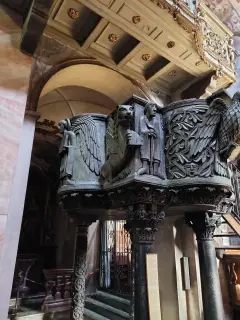 Ambone - Basilica di San Giulio a Orta San GiulioFrazione Isola di San Giulio