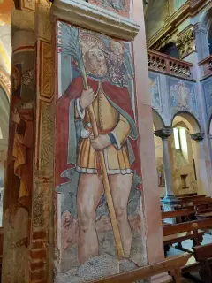 San Cristoforo - Basilica di San Giulio a Orta San GiulioFrazione Isola di San Giulio