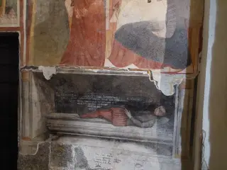 Affresco - Basilica di San Giulio a Orta San GiulioFrazione Isola di San Giulio