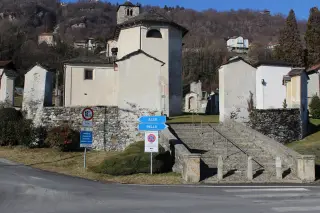Abside - Chiesa di San Filiberto a PellaFrazione Alzo