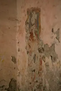 Tracce di affresco - Chiesa Cimiteriale di San Lorenzo a Cesara