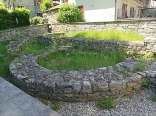 Scavi della chiesa antica - Chiesa di San Giovanni Battista a MergozzoFrazione Montorfano