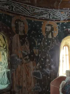 Affreschi - Chiesa o Oratorio di Santa Maria Assunta o al Piaggio a VilladossolaFrazione Piaggio