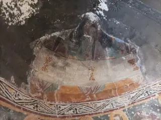 Affreschi - Chiesa o Oratorio di Santa Maria Assunta o al Piaggio a VilladossolaFrazione Piaggio