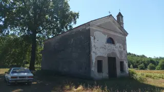 Facciata - Chiesa di Santa Maria in Valle a Agrate Conturbia