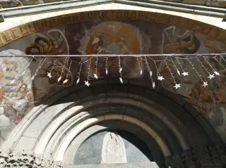 Affreschi - Collegiata dei Santi Gervasio e Protasio a Domodossola