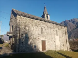 Vista - Chiesa dei Santi Quirico e Giulitta a DomodossolaFrazione Casa delle Rane