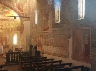 Affreschi - Chiesa dei Santi Quirico e Giulitta a DomodossolaFrazione Casa delle Rane
