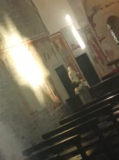 Affreschi - Chiesa dei Santi Quirico e Giulitta a DomodossolaFrazione Casa delle Rane