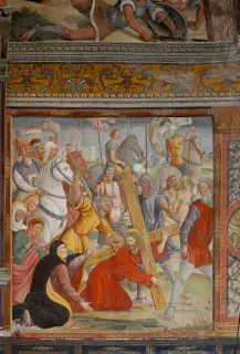 Salita al calvario - Parrocchiale di San Giulio a CrodoFrazione Cravegna