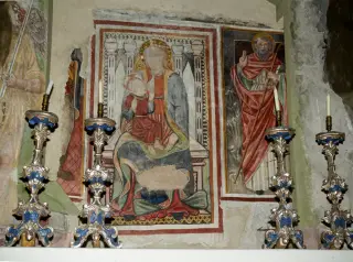 Madonna del latte del 1486 - Parrocchiale di San Giulio a CrodoFrazione Cravegna