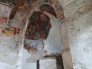 Affreschi - Cappella di San Pantaleone a BoccioletoFrazione Oro