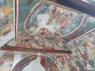 Affreschi - Cappella di San Pantaleone a BoccioletoFrazione Oro