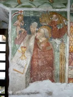 Messa di San Gregorio - Cappella di San Pantaleone a BoccioletoFrazione Oro
