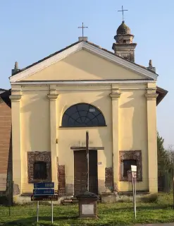 Facciata - Chiesa di San Rocco a Bosco Marengo